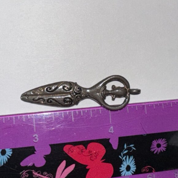 Silver Ornate Celtic Goddess Pendant - Picture 13 of 16